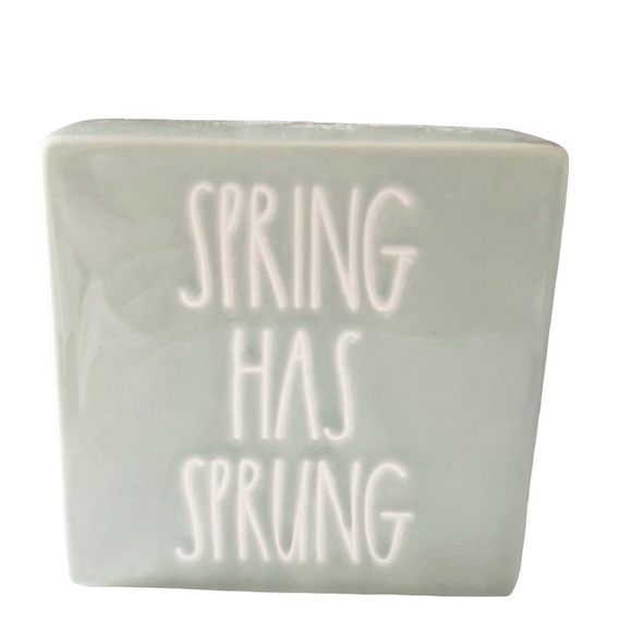 Rae Dunn Other - RAE DUNN Spring Has Spring Ceramic Decoration